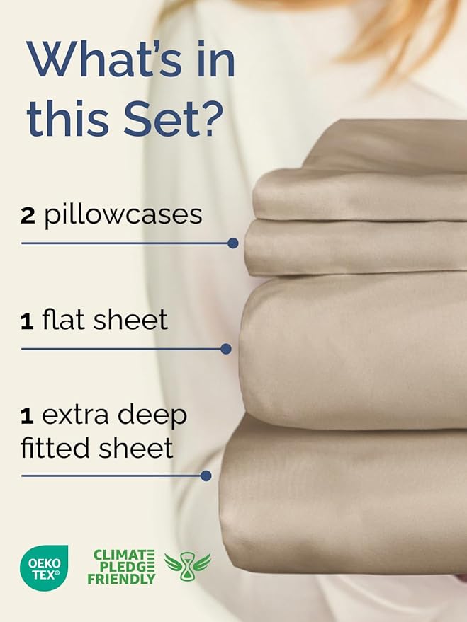 Extra Deep Cal King Sheet Set - Image 2