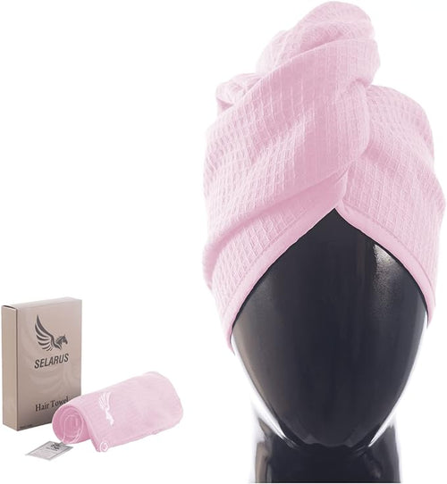 100% Turkish Cotton Hair Towel Wrap by SELARUS