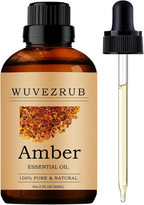 Amber Essential Oils, 60ML Pure and Natural Essential Oil by WUVEZRUB