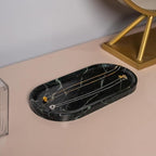 Emerald Green Marble Tray | Bathroom Jewelry Organizer | Spa-Quality Perfume - Image 6