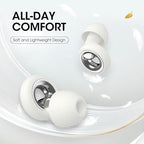 Ear Plugs for Sleeping, 50dB Noise Cancelling Earplugs, Reusable Silicone Ear - Image 6