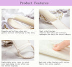 Extra-Long Natural loofah Back Scrubber, Long Back Scrubber - Image 3