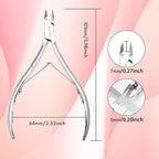 Makartt Cuticle Nipper, Full Jaw Sharp Nail Trimmer Cutter - Image 5