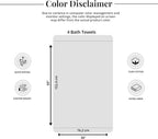 Tens Towels Pack of 4 Extra Large Bath Towels 30 x 60 Inches, 100% Cotton - Image 7