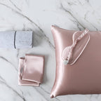 DISANGNI Silk Indulgence Set: Premium 22 Momme Mulberry Silk Pillowcase & Eye by DISANGNI