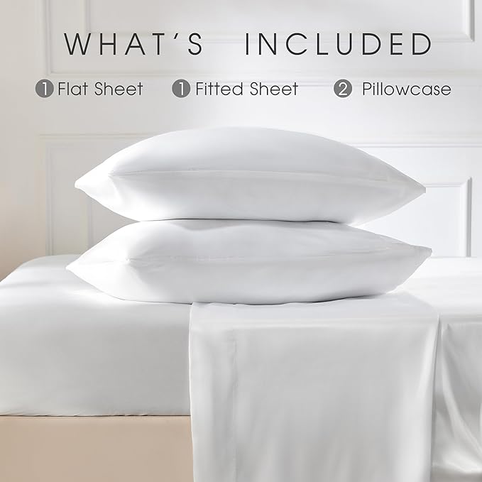 FreshCulture Satin Sheets Full Size - Image 3