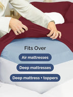 Extra Deep Cal King Fitted Sheet - Image 6