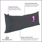 CirclesHome Pillow Protectors Single Pack Body Zippered - Image 3