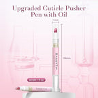 Ceramic Cuticle Pusher & Oil Pen, 2ml Rose/Lavender/Fragrance Free Scented Nail - Image 9