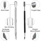 Ejiubas Cuticle Trimmer with Cuticle Pusher Cuticle Nipper Professional Grade - Image 2