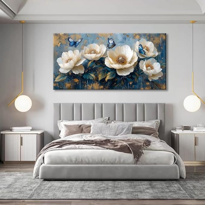 Flowers Canvas Wall Art - Image 3