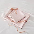 BEDELITE Satin Fitted Sheet and Pillowcases Set, Luxury Soft Similar to Silk - Image 6