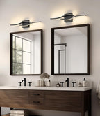 Joossnwell Vanity Light for Bathroom Lighting Fixtures Over Mirror Black - Image 9