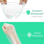 Tissue Box With Dispenser Disposable Shower Caps 200pcs Hair Processing Clear - Image 7