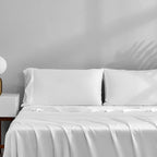 ACCURATEX Cooling Pillow Cases Queen Size Set of 2, Rayon Derived from Bamboo - Image 2