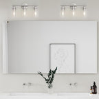 Espird Bathroom Vanity Light Fixtures Brushed Nickel, 3 Lights Bathroom Over - Image 8