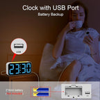 Topski Loud Alarm Clocks for Bedrooms Heavy Sleepers, Digital Clock - Image 6