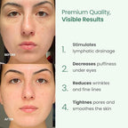 PLANTIFIQUE Jade Roller & Gua Sha Set – Real Jade Facial Tools - Image 2