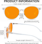 LIKSMU Blue Light Blocking Glasses Computer Gaming TV Phone Sleeping Glasses - Image 4