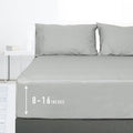 Sunflower King Fitted Sheet, 1-Piece Deep Pocket Fitted Bottom Sheet 16" by SunflowerHometexUS