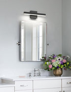 Joossnwell Black Bathroom Vanity Light Fixtures Dimmable 5CCT LED Bathroom - Image 5