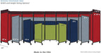 Versare Room Divider 360 Portable Wall Partition | Folding Panels | Large - Image 5
