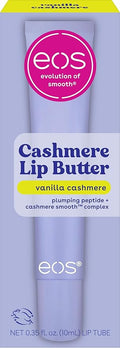 eos Cashmere Lip Butter – Vanilla Cashmere, Smoothing Lip Mask & Moisturizer by eosproducts
