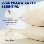 Elegear Cooling Pillow Cases for Hot Sleepers, Clean Fabric Silver Infused - Image 5