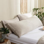 Simple&Opulence Body Pillow Cover 20" x 54", 100% Pure Linen, Ultra Soft and by SimpleOpulence