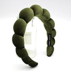 Fashion Headbands for Women Padded Fabric Hair Bands Wide Velvet Non Slip - Image 2