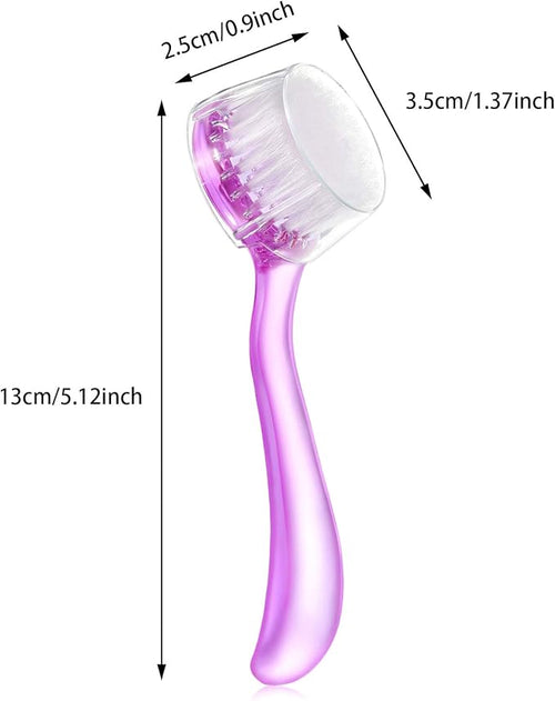 6 Pieces Facial Cleansing Brush Soft Bristle Facial Scrub Exfoliating Brush - Image 2
