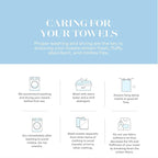 White Classic Luxury Black Hand Towels - Image 9