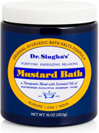 Dr. Singha's Mustard Bath, Therapeutic Bath Salts by DrSinghas