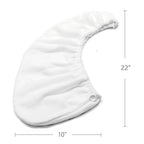 ILES FORMULA Hair Turban Towel – Ultra-Soft Microfiber Hair Towel Wrap - Image 9