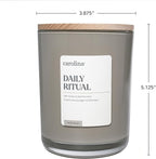 Carolina Daily Ritual Scented Candle, 16 oz Musk & Jasmine Scented, 2 Wick - Image 4