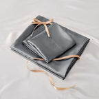 BEDELITE Satin Fitted Sheet and Pillowcases Set, Luxury Soft Similar to Silk - Image 6