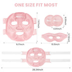 RelaxCoo Ice Face Eye Mask for Dark Circles and Puffiness Cold Warm Compress - Image 6
