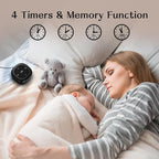 White Noise Sound Machine with 30 Soothing Sounds 36 Adjustable Volume Brown - Image 3