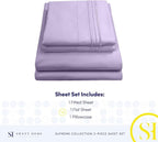 Twin XL Sheets - Breathable Luxury Sheets - 1800 Supreme Collection Extra Soft - Image 4