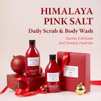 HIMALAYA PINKSALT Daily Scrub Body Wash Love Edition Gift Set – Exfoliating - Image 7