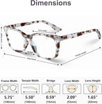 VISOONE Blue Light Blocking Glasses Square - Image 3