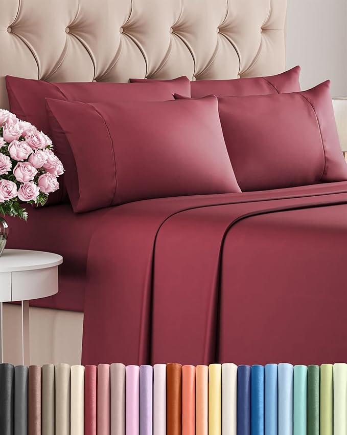 Queen 6 Piece Sheet Set by CGKUnlimited