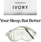 TheSleepGuard Pure Silk Sleep Mask Light Blocking Travel Essentials. Eye Masks - Image 6