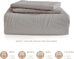 Exclusivo Mezcla Twin Quilt Bedding Set, Lightweight Light Grey Quilts Twin Size - Image 6