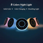 Housbay Glows White Noise Sound Machine, 31 Soothing Sounds, Colored NightLight - Image 4