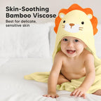 KeaBabies Hooded Baby Towel for Newborn - Image 3