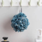 Darkblue Bath Shower Loofah Sponge, Skin Care Men Women Bathing Accessories 50g - Image 2