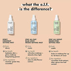 e.l.f. Stay All Night Micro-Fine Setting Mist, Hydrating & Refreshing Makeup - Image 3