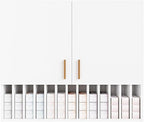 OmySalon Hair Color Organizer Rack, Salon Hair Color Tube Storage Cabinet by OmySalon