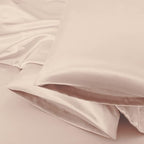 Aormenzy Beige Satin Pillowcase by Aormenzy